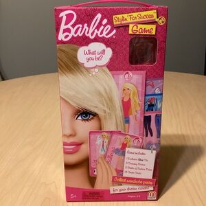NEW Barbie Stylin' For Success Game by Mattel #W5897 Fashion Career Imagination